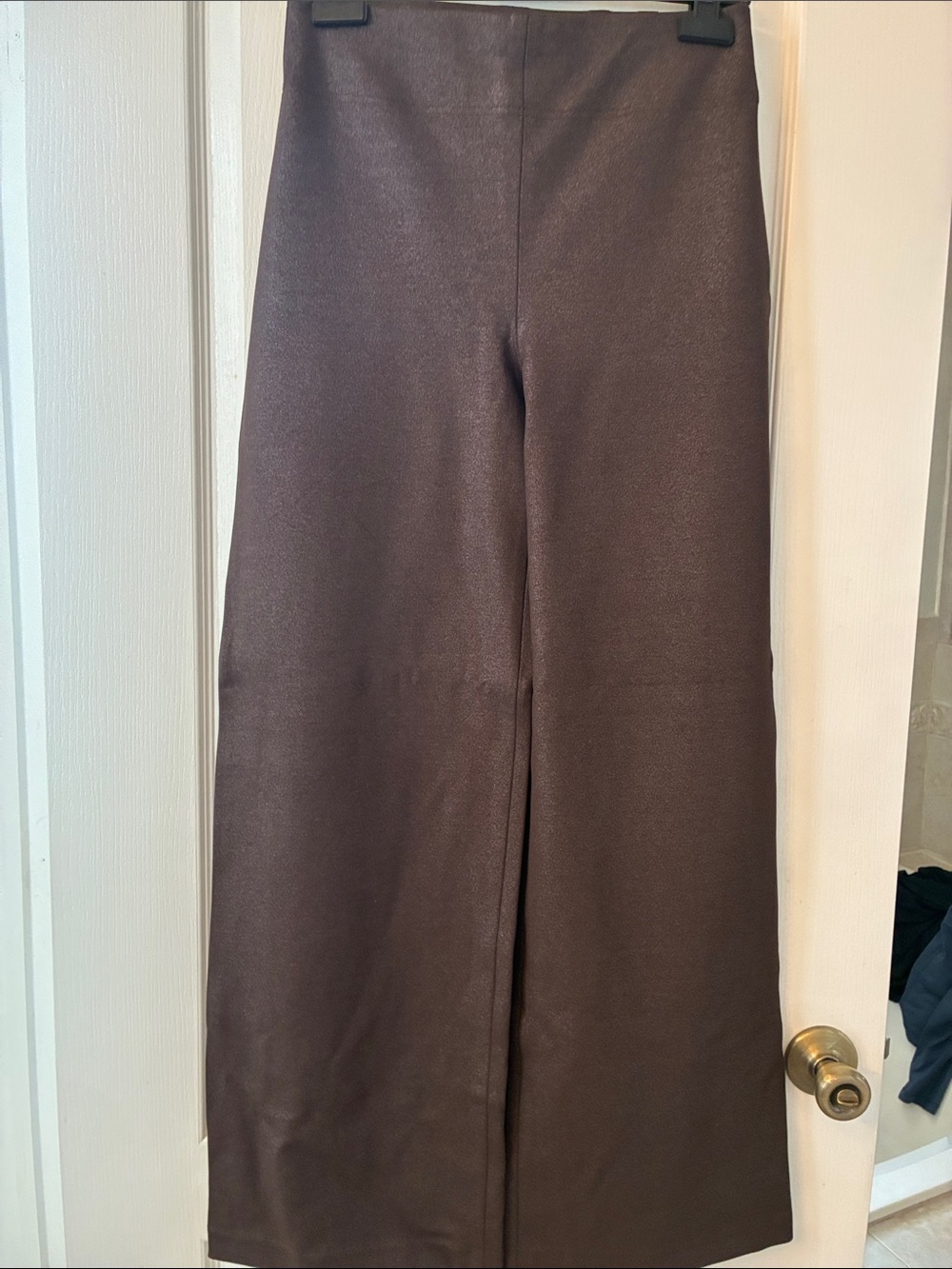 Express Women's Brown Wide-Leg Pants